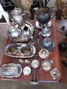 Collection Of Silver Plate