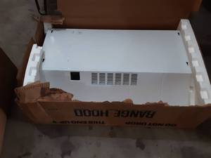New GE Range Hood