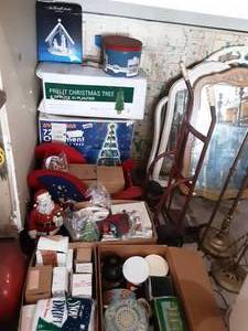 Large Lot Of Christmas Related