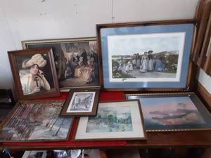 Victorian & Other Art (Peter Hayward, Weiss, Berry Pickers)