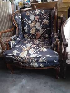 Vintage Wing Back Chair