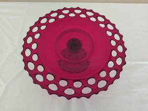 Crochet Lace Style Cake Platter Stand