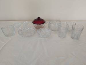 Collection Of Crystal And Glassware