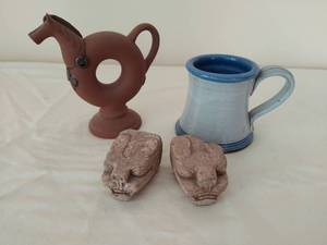 Collection Of Stoneware Dcor