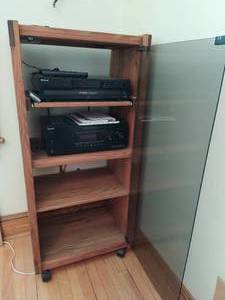 Sony Receiver CD Player And Cabinet