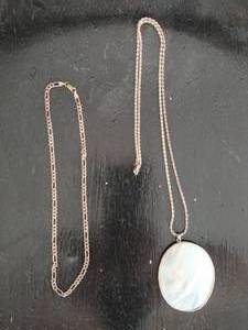 Two Sterling Silver Necklaces