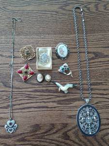Collection Of Costume Jewelry