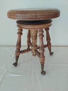 Vintage Piano Stool