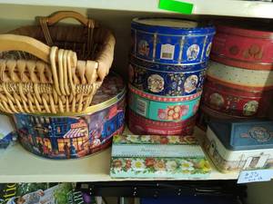 Collection Of Tins And More