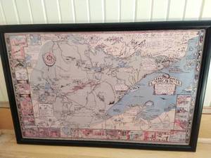 The Arrow Head of Minnesota Map