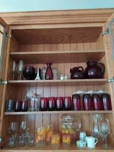 Colletion of Glass items
