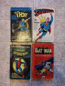 Paperback superhero comics