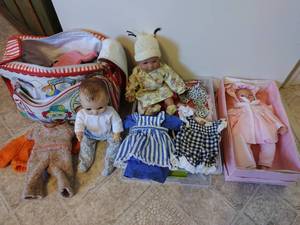 Vintage Baby Dolls and Clothing
