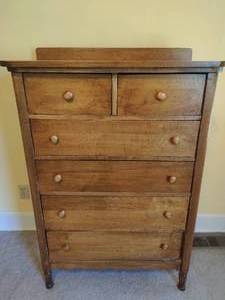 Vintage Wood Dresser