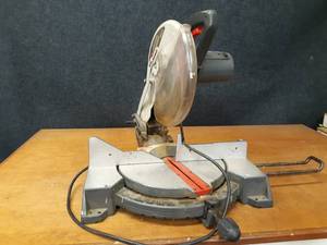 lot 117 image: Sears  Craftsman 12 Miter Saw - Tested and Works Good - Has Blade Brake
