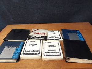 lot 144 image: Large Lot of Yamaha Repair Manuals and More