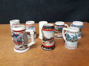 lot 161 image: Collection of Beer Mugs