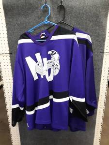 lot 205 image: (2) New Ulm Hockey Jerseys - Size Large