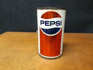 lot 210 image: Vintage Promotional PEPSI Charcoal Grill  Can
