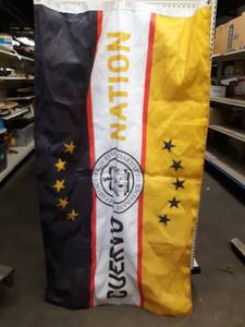 lot 190 image: Cuervo Nation Flag - About 72 x 41