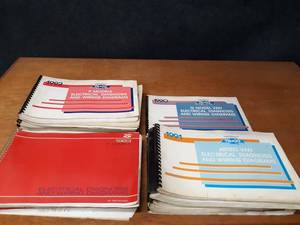 lot 221 image: Lot of (14) Chevrolet Truck Electrical Diagram Manuals 1990, 1991, 1992 & 1993