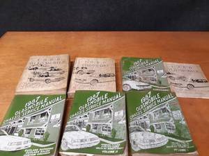lot 227 image: Lot of (7) Oldsmobile Service Manuals 1986 & 1987