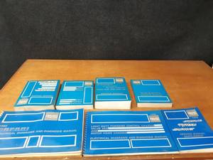 lot 233 image: Lot of (7) 1992 GMC Truck and Van Shop  Electrical Manuals