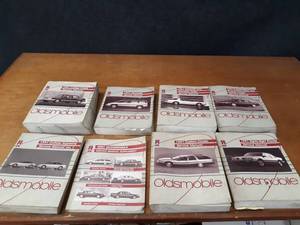 lot 234 image: Lot of (9) 1991 Oldsmobile Service Manuals
