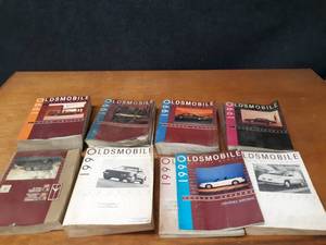 lot 235 image: Lot of (9) 1990 Oldsmobile Service Manuals