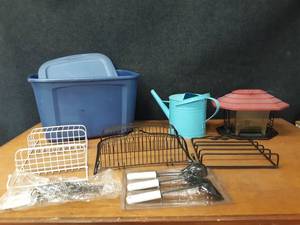 lot 291 image: Shower Caddies, Water Can and More - Includes Tote