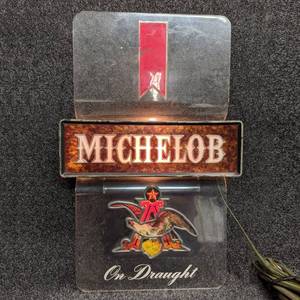 lot 16 image: Michelob On Draught Lighted Sign