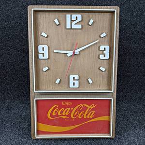 lot 55 image: Coca-Cola Hanging Wall Clock