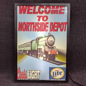 lot 64 image: Backlit Bar Sign