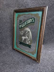 lot 76 image: Dr. McGillicuddys Imported Mentholmint Schnapps Mirror Sign