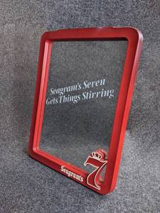 lot 78 image: Seagrams 7 Mirror Sign