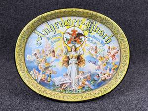 lot 85 image: Anheuser-Busch Beer Oval Tray