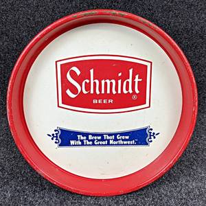 lot 91 image: Schmidt Beer Tray