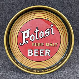 lot 99 image: Potosi Pure Malt Beer Tray