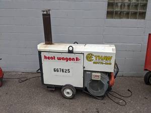 lot 177 image: Heat Wagon Ground Thawer - Model VG400 - Blower comes on - no further testing done