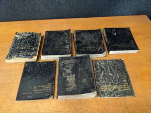 lot 266 image: Lot of (7) 1985 Oldsmobile Service Manuals
