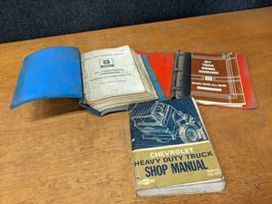 lot 271 image: 1967 Series 70-80 Chevrolet Heavy truck Shop Manual, 1973 Chevrolet Medium  Heavy Duty Truck Manuals in Binder & 1977 Wiring Diagrams