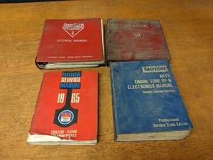 lot 273 image: 1965 Buick Service Manual, 1986 Engine Tune-Up and Electronics Manual, 1977-1979 Wiring Diagrams & More