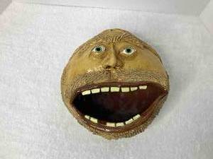 lot 22 image: Unique Clay Candy Dish - Great for Halloween