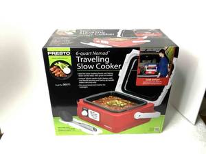 lot 27 image: Presto - 6 Quart Traveling Slow Cooker