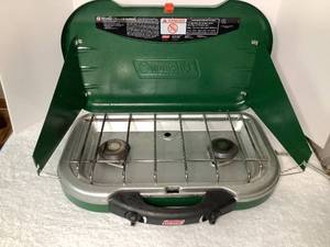 lot 47 image: Coleman 2 Burner Camping Stove