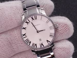 Tiffany and Co. Atlas 5-Day Watch With Silver Azure Dial