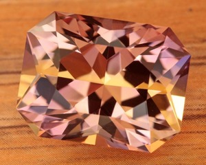 Designer Cut 11.03 Carat Natural Bolivian Ametrine Designed by Steven Weintraub Jr (Modified) $1,000 Retail