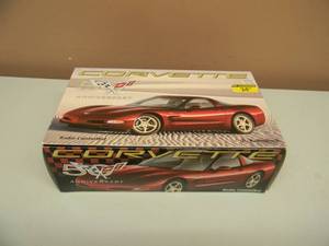 lot 60 image: CORVETTE 50TH ANNIVERSARY RADIO CONTROLLED CAR BY RADIOSHACK (NEVER USED) NEW IN BOX - AWESOME - SEE PICTURES