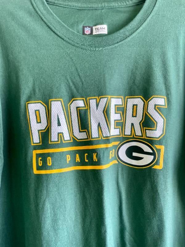 NFL Green Bay Packers GO PACK GO Mens Long Sleeved Shirt XL