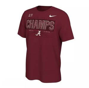 Alabama Crimson Tide Nike 2021 Rose Bowl Champs Locker Room On Field Shirt L